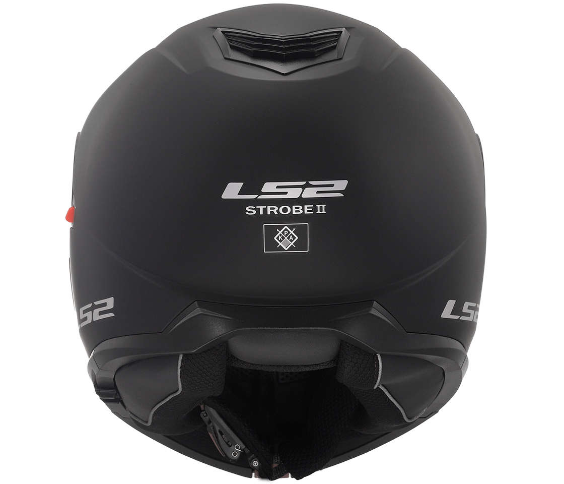 LS2 FF908 Strobe II – Casco Moto Reversibile –  Matt Black (Nero Opaco)