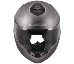 LS2 FF908 Strobe II – Casco Moto Reversibile –  Matt Titanium (Grigio Titanio)