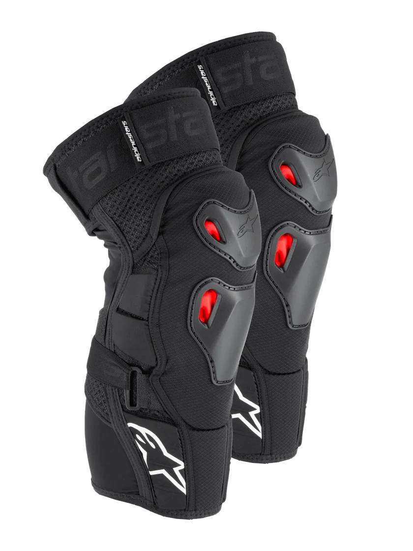 Ginocchiera Alpinestars Bionic Pro Plasma Nero Rosso