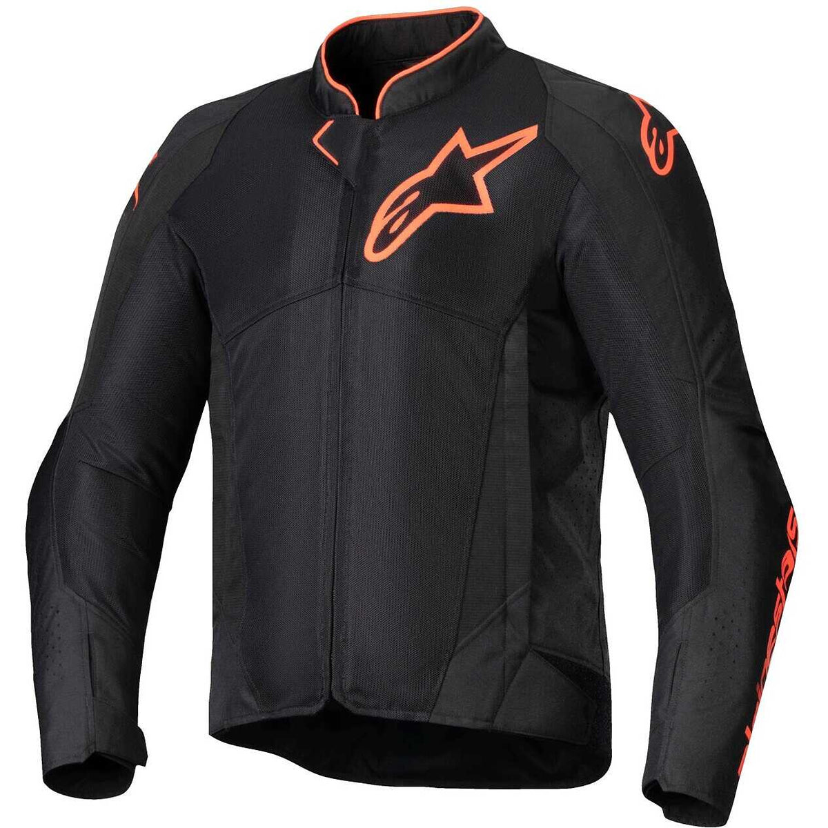 Giacca Moto Estiva Alpinestars Viper Air V4 Nero Rosso Fluo