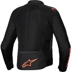 Giacca Moto Estiva Alpinestars Viper Air V4 Nero Rosso Fluo