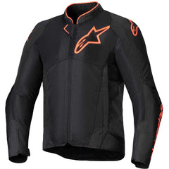 Giacca Moto Estiva Alpinestars Viper Air V4 Nero Rosso Fluo