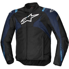 Giacca Moto Alpinestars T-JAWS V4 WP Nero Blu Blithe Impermeabile