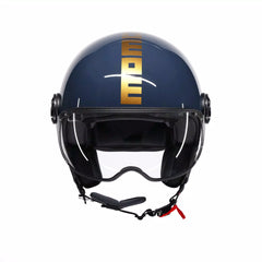 Casco Moto Jet Momodesign FGTR Classic Flip Oro / Ottone