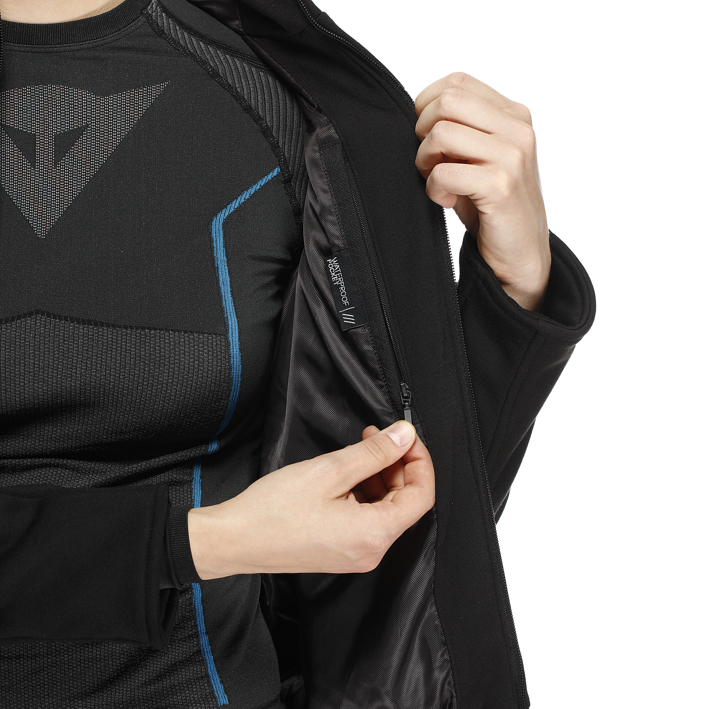 DAEMON-X SAFETY HOODIE FULL ZIP WMN