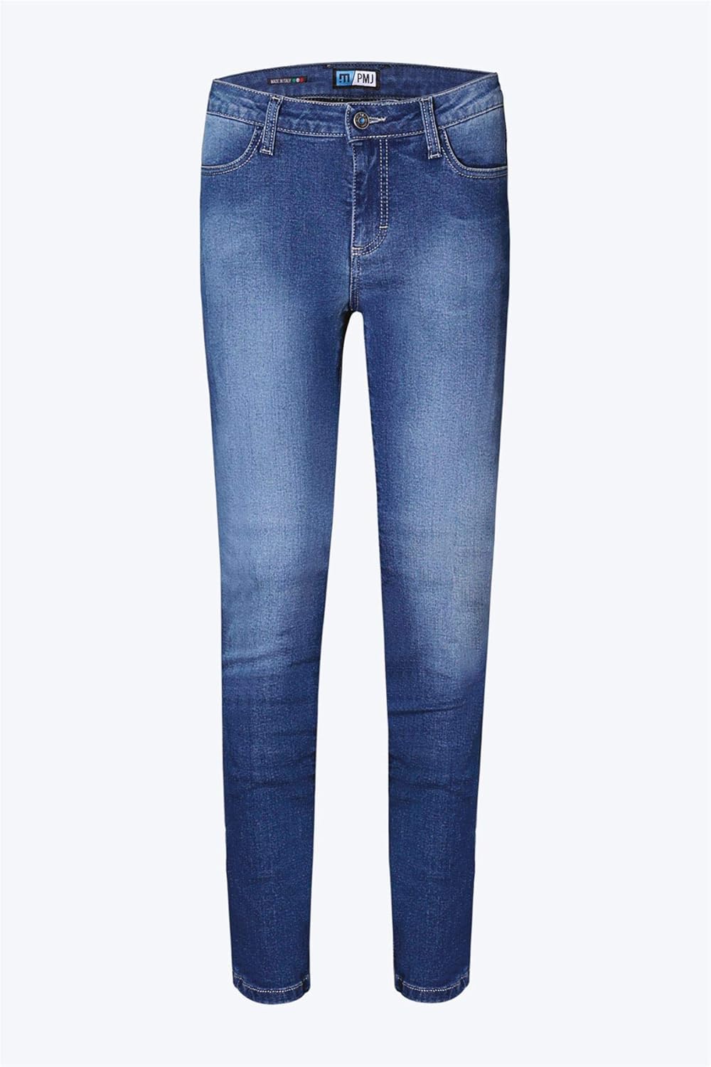 Jeans Moto Donna Stretch PMJ Skinny