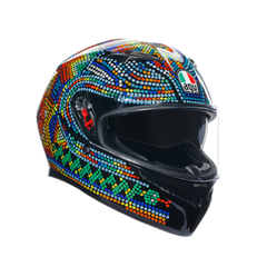 Casco Moto Integrale K3 E2206 modello Rossi - Unisex