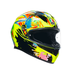 Casco Moto Integrale K3 E2206 modello Rossi - Unisex