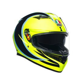 Casco Moto Integrale K3 E2206 modello Rossi - Unisex