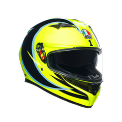 Casco Moto Integrale K3 E2206 modello Rossi - Unisex