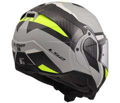 LS2 FF910 Advant II – Casco Moto Convertibile KPA – TRIPLE LIGHT GREY