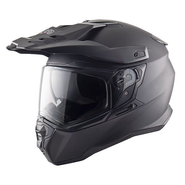 Nos - Casco NS-9 Dual Sport- Black Matt
