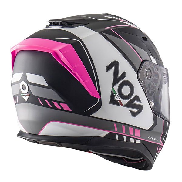 Nos - Casco NS-10 Full Face - Mig Violet