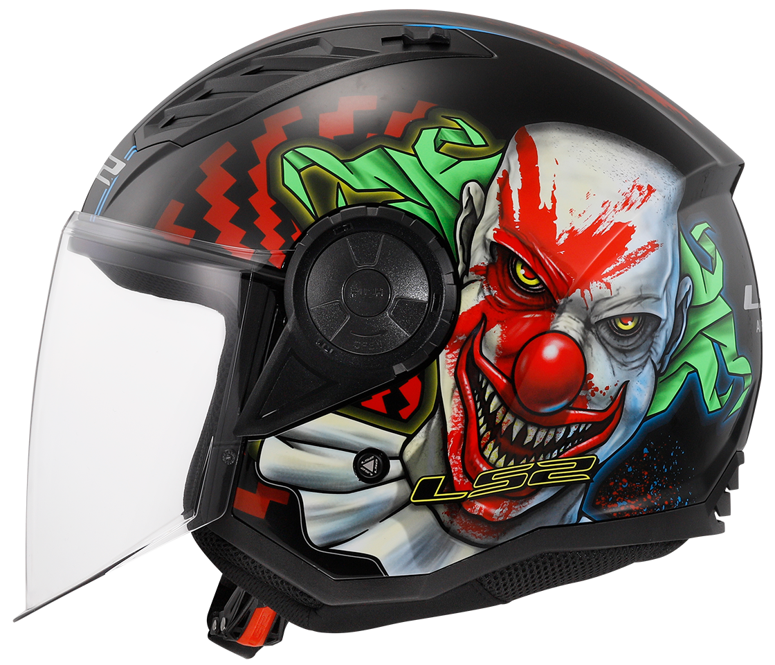 OF616 AIRFLOW II - Casco Moto Jet Happy Dreams