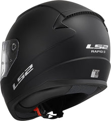 Casco Moto Integrale LS2 FF353 Rapid II Nero Opaco