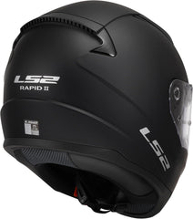 Casco Moto Integrale LS2 FF353 Rapid II Nero Opaco