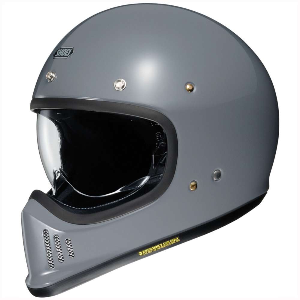 Casco Integrale Vintage per Moto Café Racer, Scrambler e Custom Shoei EX-ZERO