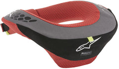 Collare Moto Cross Bambino Alpinestars Youth Nero Rosso