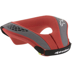 Collare Moto Cross Bambino Alpinestars Youth Nero Rosso